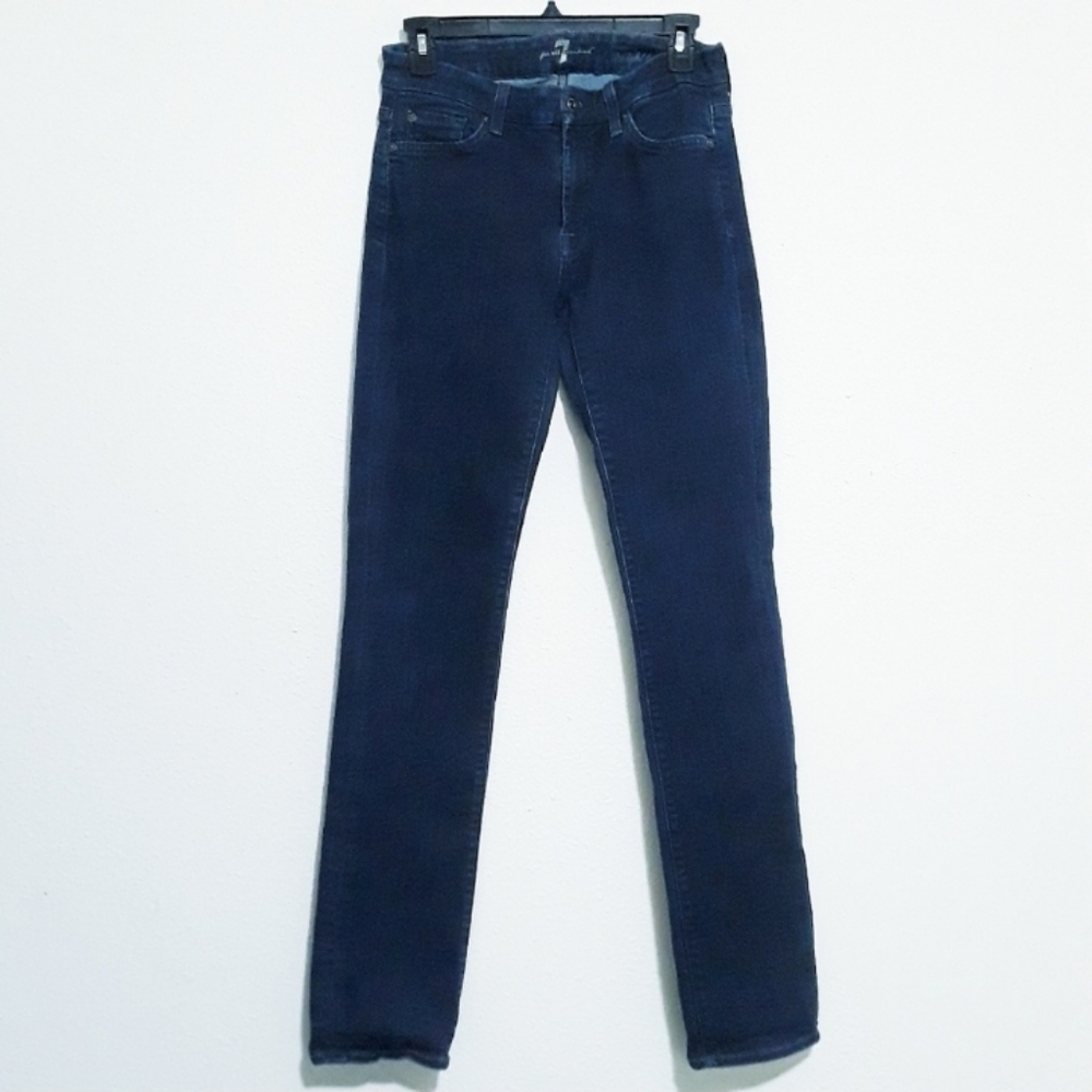 7 For All Mankind Kimmi Straight Leg Jeans Size 28